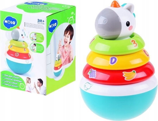 Picture of HOLA Piramida waka wstaka grzechotki ukadanka ZA3089