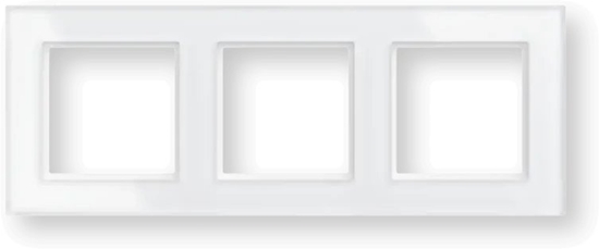 Picture of Homematic IP Glasrahmen   3-fach