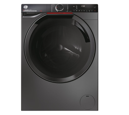 Picture of Hoover Washing Machine | H7W4 49MBCR-S | Energy efficiency class A | Front loading | Washing capacity 9 kg | 1400 RPM | Depth 51 cm | Width 60 cm | Digit | Steam function | Wi-Fi | Black