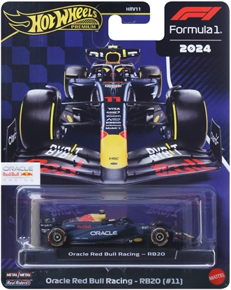 Picture of HOT WHEELS PREMIUM lenktyninis Red Bull 2024 Sergio Perez automodeliukas (JBM19)