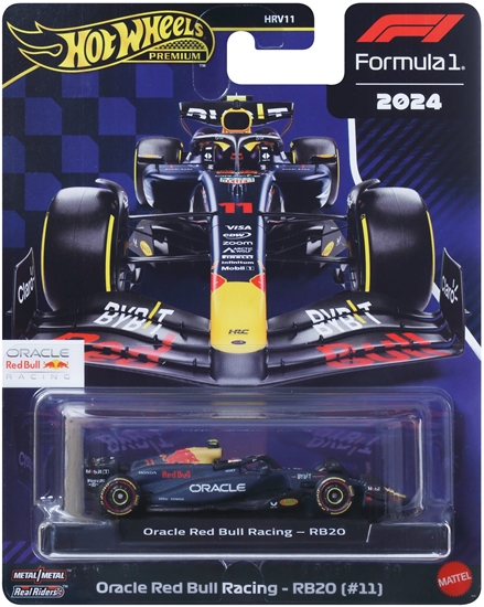 Picture of HOT WHEELS PREMIUM lenktyninis Red Bull 2024 Sergio Perez automodeliukas (JBM19)