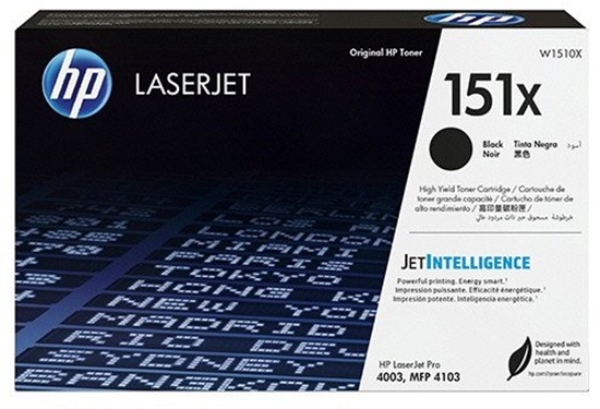 Picture of Toner HP 151X BLACK ORIGINAL LASERJET/TONER CARTRIDGE ISE COUNT. ONLY