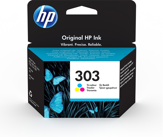 Picture of HP 303 Tri-color Original Ink Cartridge