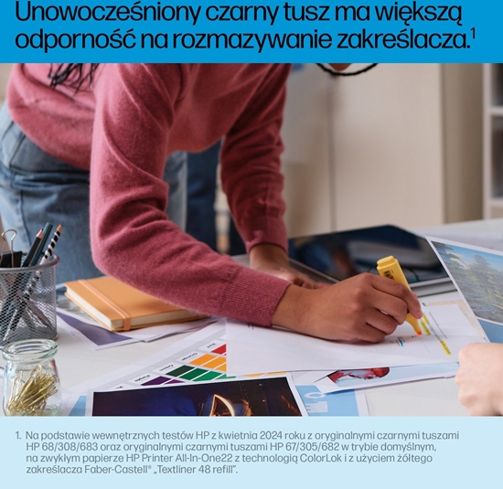 Picture of HP 308 Black Original Ink Cartridge