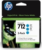 Picture of HP 712 3-pack 29-ml Cyan DesignJet Ink Cartridge