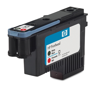 Attēls no HP 73 Matte Black and Chromatic Red DesignJet Printhead