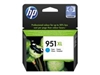 Picture of HP 951XL High Yield Cyan Original Ink Cartridge