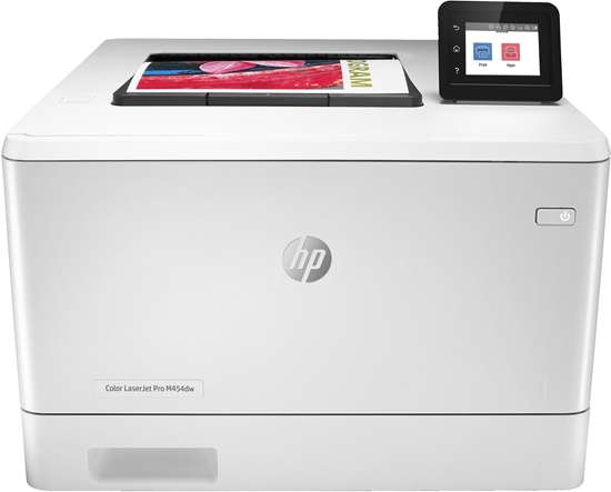 Изображение HP Color LaserJet Pro M454dw, Print, Front-facing USB printing; Two-sided printing