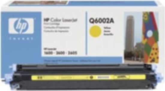 Picture of HP Q6002A toner cartridge 1 pc(s) Original Yellow