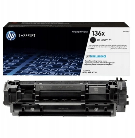 Изображение HP Toner nr 136X W1360X  Black 2,6K W1360X