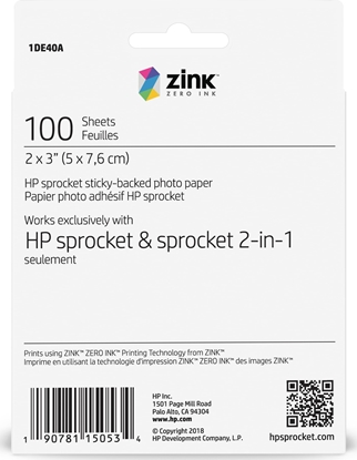 Picture of HP Wkad / Wkady / Film / Papier Do Hp Sprocket 2in1 - 100 Szt.