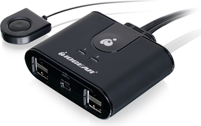 Attēls no HUB USB IOGear 4x USB-A 2.0 (GUS402)