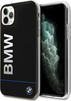 Attēls no Hurtel Etui BMW BMHCN58PCUBBK iPhone iPhone 11 Pro 5,8" czarny/black hardcase Signature Printed Logo