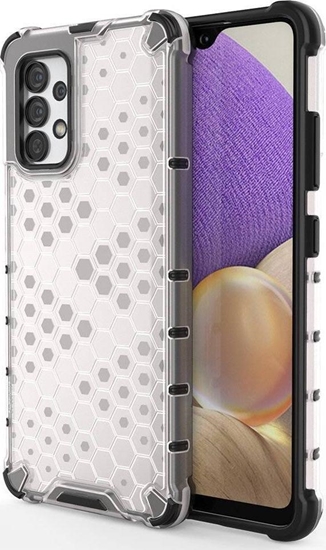 Picture of Hurtel Honeycomb etui pancerny pokrowiec z elow ramk Samsung Galaxy A13 5G przezroczysty