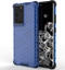 Attēls no Hurtel Honeycomb etui pancerny pokrowiec z elow ramk Samsung Galaxy S22 Ultra niebieski
