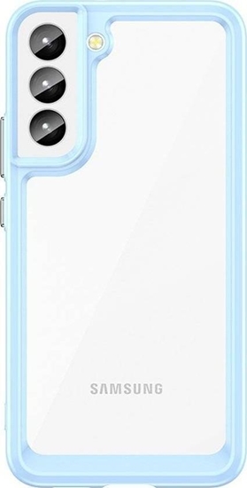 Picture of Hurtel Outer Space Case etui do Samsung Galaxy S22+ (S22 Plus) sztywny pokrowiec z elow ramk niebieski