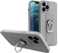 Picture of Hurtel Ring Case silikonowe etui z uchwytem na palec i podstawk do Samsung Galaxy S21 Ultra 5G srebrny