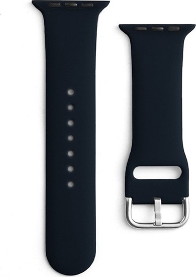 Изображение Hurtel Silicone Strap APS silikonowa opaska do Watch Ultra / 8 / 7 / 6 / 5 / 4 / 3 / 2 / SE (49 / 45 / 44 / 42mm) pasek bransoleta do zegarka czarny