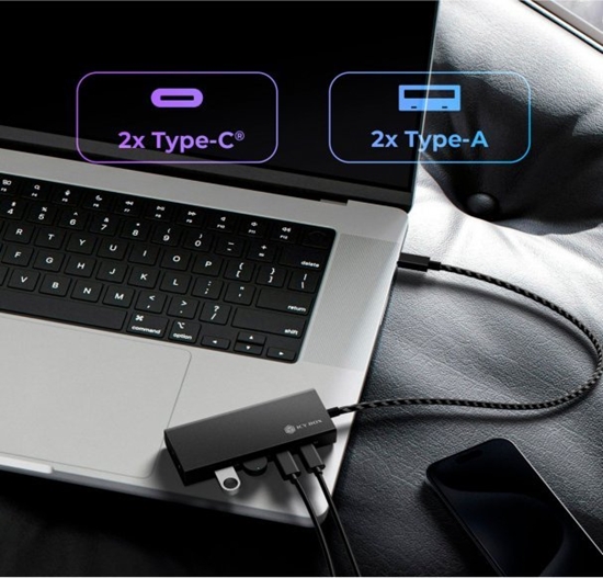 Picture of ICY BOX IB-HUB1436-CPD 4-Port USB 3.2 Gen 2 Hub