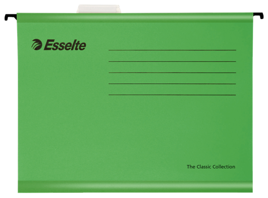 Picture of Iekarināmais fails ESSELTE Classic , A4 formāts, zaļš