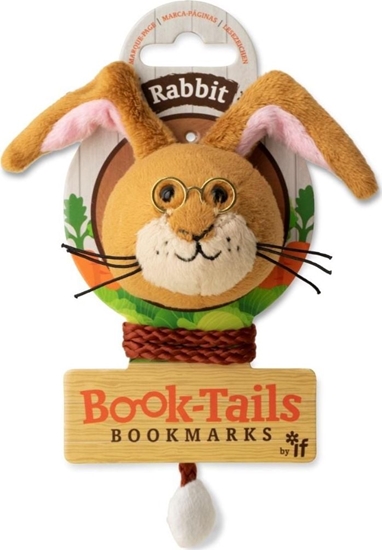 Изображение IF Book-Tails Królik pluszowa zakadka do ksiki