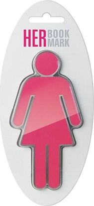 Изображение IF HER Bookmark - metalowa zakadka do ksiki