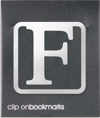 Изображение IF Metalowa zakadka - Litera F Clip-on