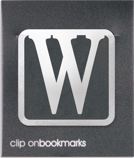 Picture of IF Metalowa zakadka - Litera W Clip-on