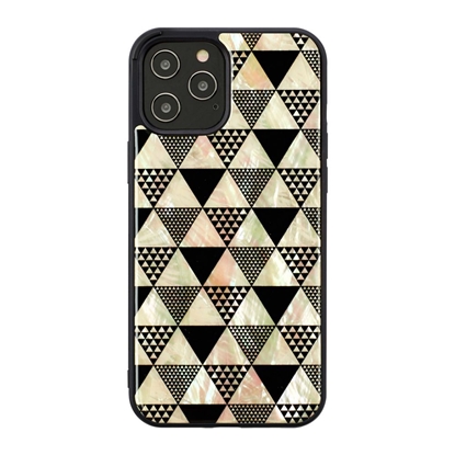 Attēls no Ikins Apple case for Apple iPhone 12/12 Pro pyramid black