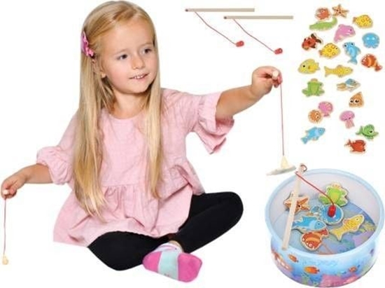 Picture of Ikonka Gra "owienie rybek" na magnes 22 el.