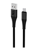 Изображение iLike - iLike Charging Cable for MicroUSB ICM01 Black