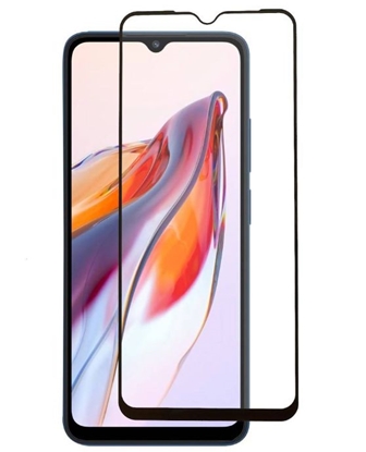 Picture of iLike - Tempered glass 6D for Xiaomi Redmi 10C / 12C / Poco C40 black frame
