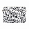 Picture of iLike 15-16 Inches Fabric Laptop Bag With Strap Leopard White