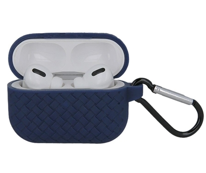 Picture of iLike Apple Airpods 3 with hook Cas Navy Blue