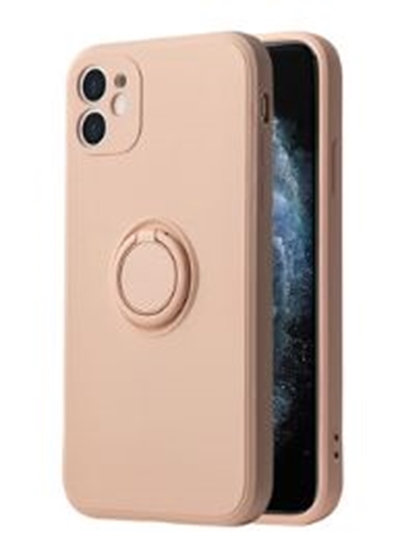 Picture of iLike Apple iPhone 11 SILICONE RING Pink