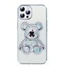 Picture of iLike Apple iPhone 13 Pro Silicone Case Print Desire Bear Silver