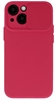 Picture of iLike Apple iPhone 14 Pro Camshield Soft Dark Cherry