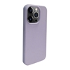 Picture of iLike Apple iPhone 14 Pro Max Silicone plastic case Eco Print Design Flower Purple