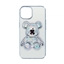 Picture of iLike Apple iPhone 14 Silicone Case Print Desire Bear Silver
