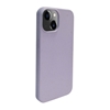 Изображение iLike Apple iPhone 14 Silicone plastic case Eco Print Design Flower Purple