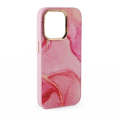 Picture of iLike Apple iPhone 15 Print Desire Customized Diamonds Case Red