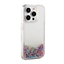Picture of iLike Apple iPhone 15 Pro Max Silicone Case Water Glitter Rainbow