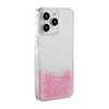 Изображение iLike Apple iPhone 15 Pro Silicone Case Water Glitter Pink