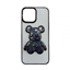 Attēls no iLike Apple iPhone 15 Silicone Case Print Desire Bear Black