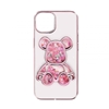 Изображение iLike Apple iPhone 15 Silicone Case Print Desire Bear Pink