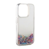 Изображение iLike Apple iPhone 15 Silicone Case Water Glitter Rainbow