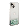 Изображение iLike Apple iPhone 15 Silicone Case Water Glitter Silver