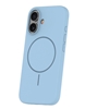 Изображение iLike Apple iPhone 16 Soft Touch Silicone case With Magnetic Light Blue