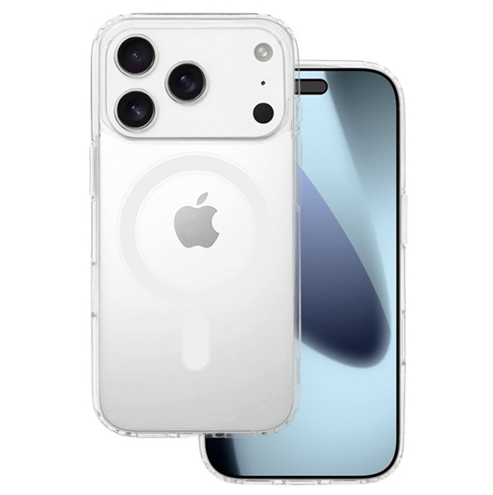 Изображение iLike Apple iPhone 17 Pro Max Acrylic Magsafe Case Transparent