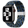 Picture of iLike Apple Watch 42/44/45mm Braided Fabric Strap Blue